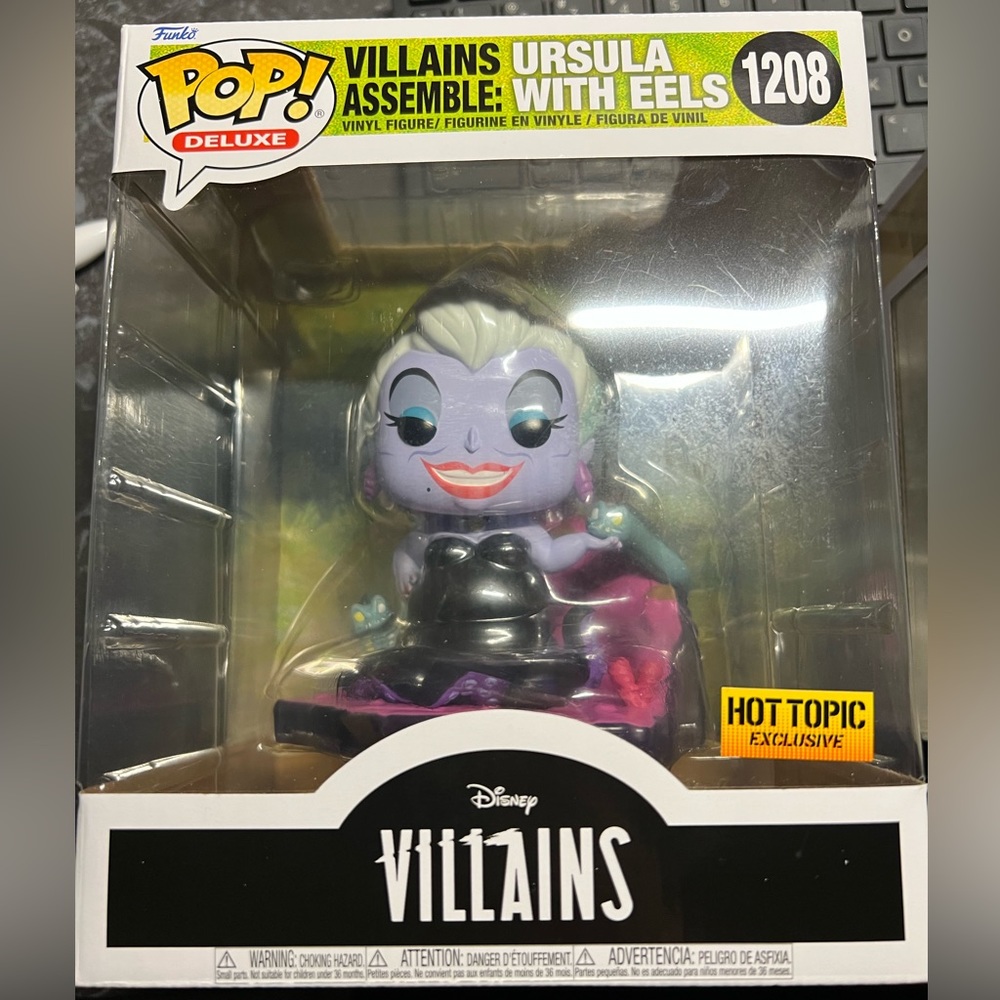 Funko POP Villains Assemble: Ursula with Eels